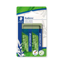 Staedtler Viskelær – Laget av Naturlige Materialer (STA52680BK2, 10 Eske)