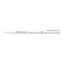 Staedtler Metallic Merkepenn – Allsidig Bruk, Høy Kvalitet (STA83230, Hvit, 10 Eske)