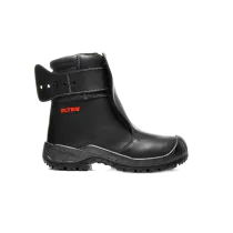Elten Calvin HI Sikkerhetsstøvler - Høy Slitestyrke, Komfortabel (Svart, Størrelser 38-50),  1 Par, STN-8681