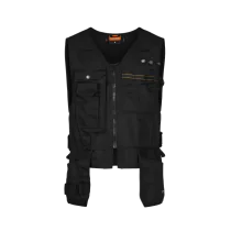 Tranemo Håndverk Vest – PFAS-fri, Funksjonell (Svart, Størrelser XS-4XL),  1 Stykk, STN-116040